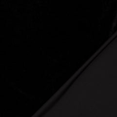 Stretch Velour Jersey schwarz