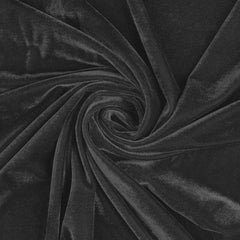 Stretch Velor Jersey Graphit