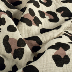 Musselin Leo beige