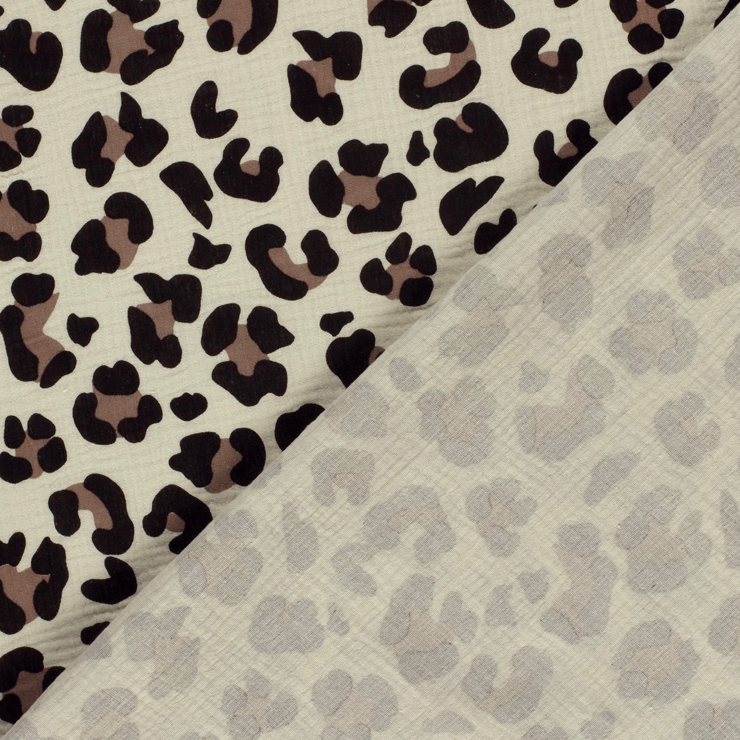 Musselin Leo beige