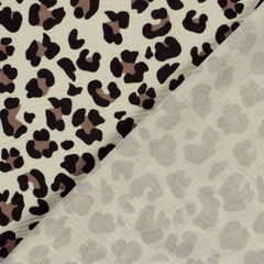 Musselin Leo beige