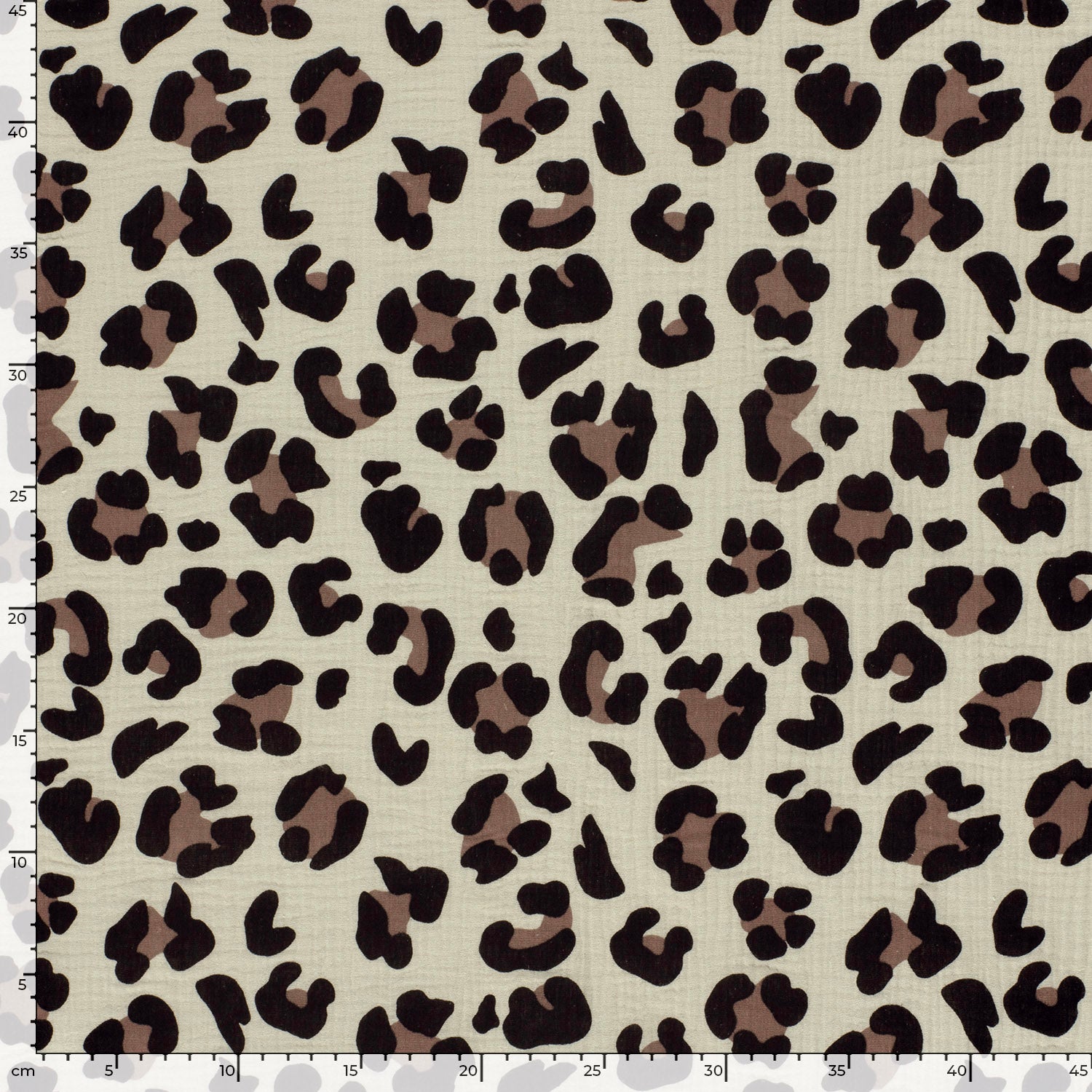 Musselin Leo beige
