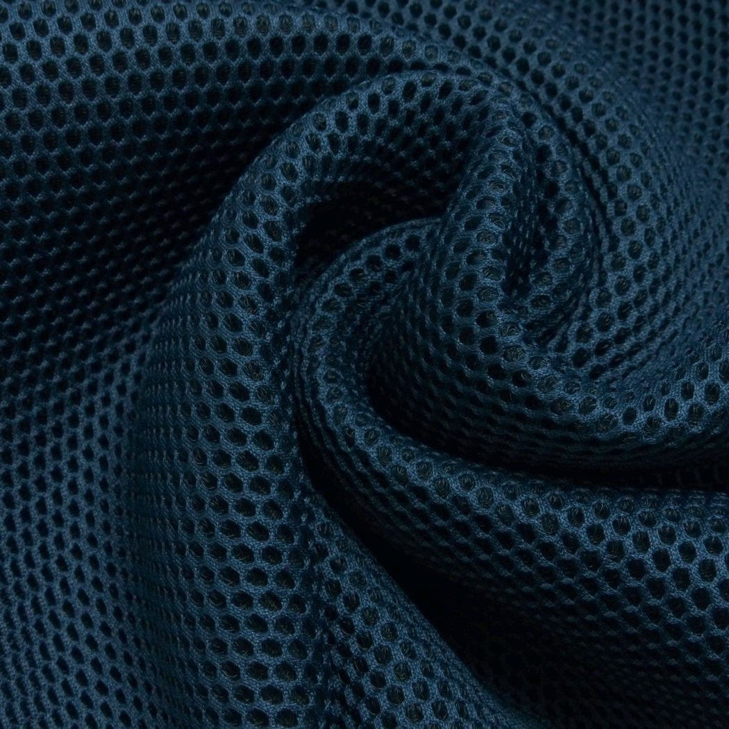 3D Netz Mesh mit Geweberücken petrol