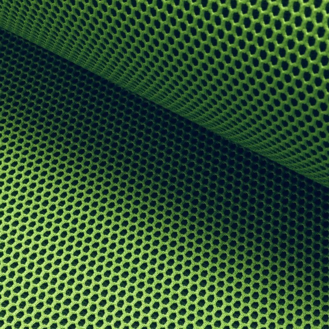 3D Neetz Mesh mit Geweberücken grün