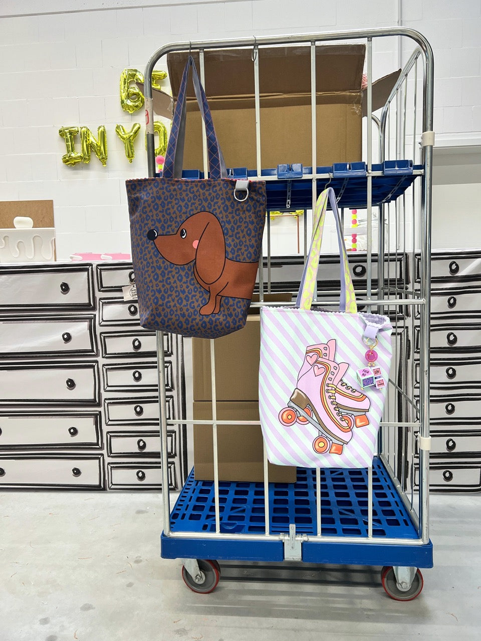 Taschenpanel Cherry Picking Bag Dackel