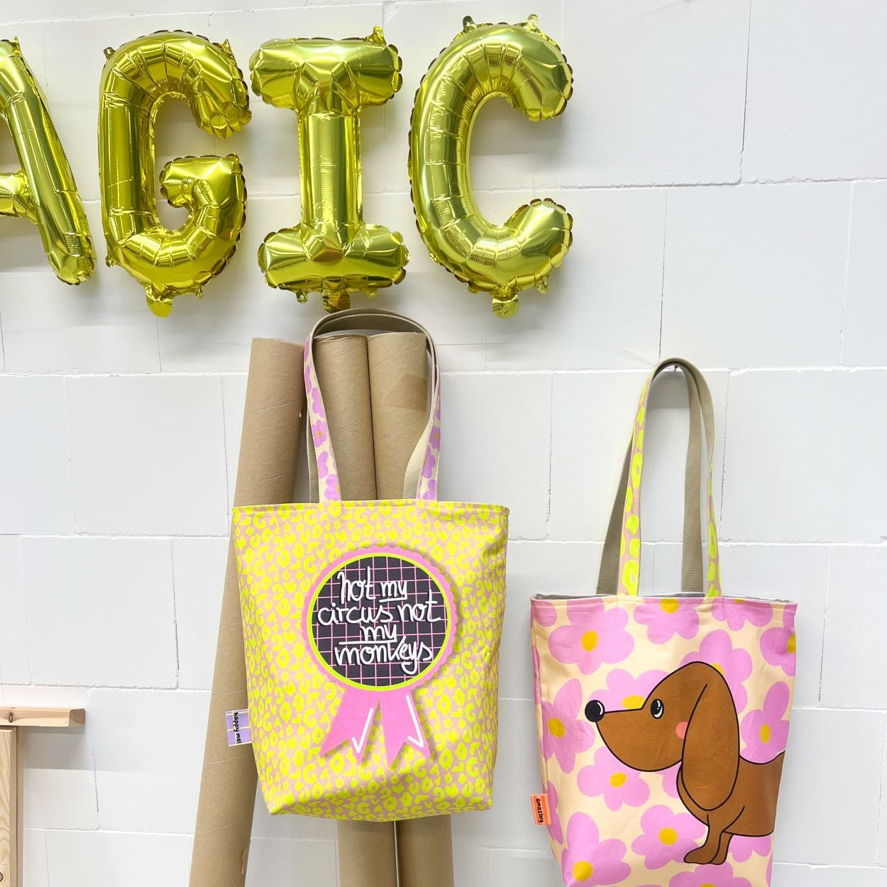 Taschenpanel Cherry Picking Bag Dackel