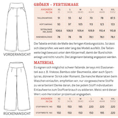 Papierschnittmuster Hose Frau Ada Studio Schnittreif