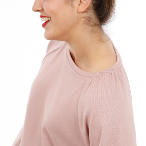 Papierschnittmuster Raglanpullover Frau Caja Damen Studio Schnittreif