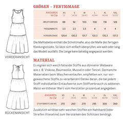 Papierschnittmuster Frau Claire Kleid Studio Schnittreif