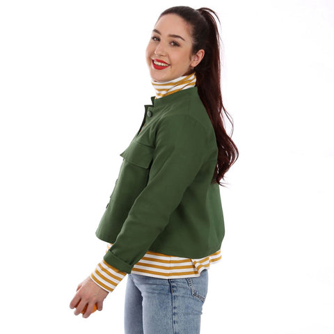 Papierschnittmuster Jacke Frau Cleo Studio Schnittreif