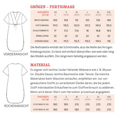 Papierschnittmuster Tunika Kleid Frau Ellen Studio Schnittreif