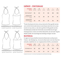Papierschnittmuster Neckholder Top Frau Fenna Stuio Schnittreif