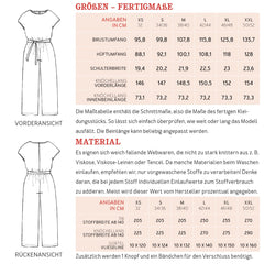 Papierschnittmuster Frau Jula Jumpsuit Damen Studio Schnittreif