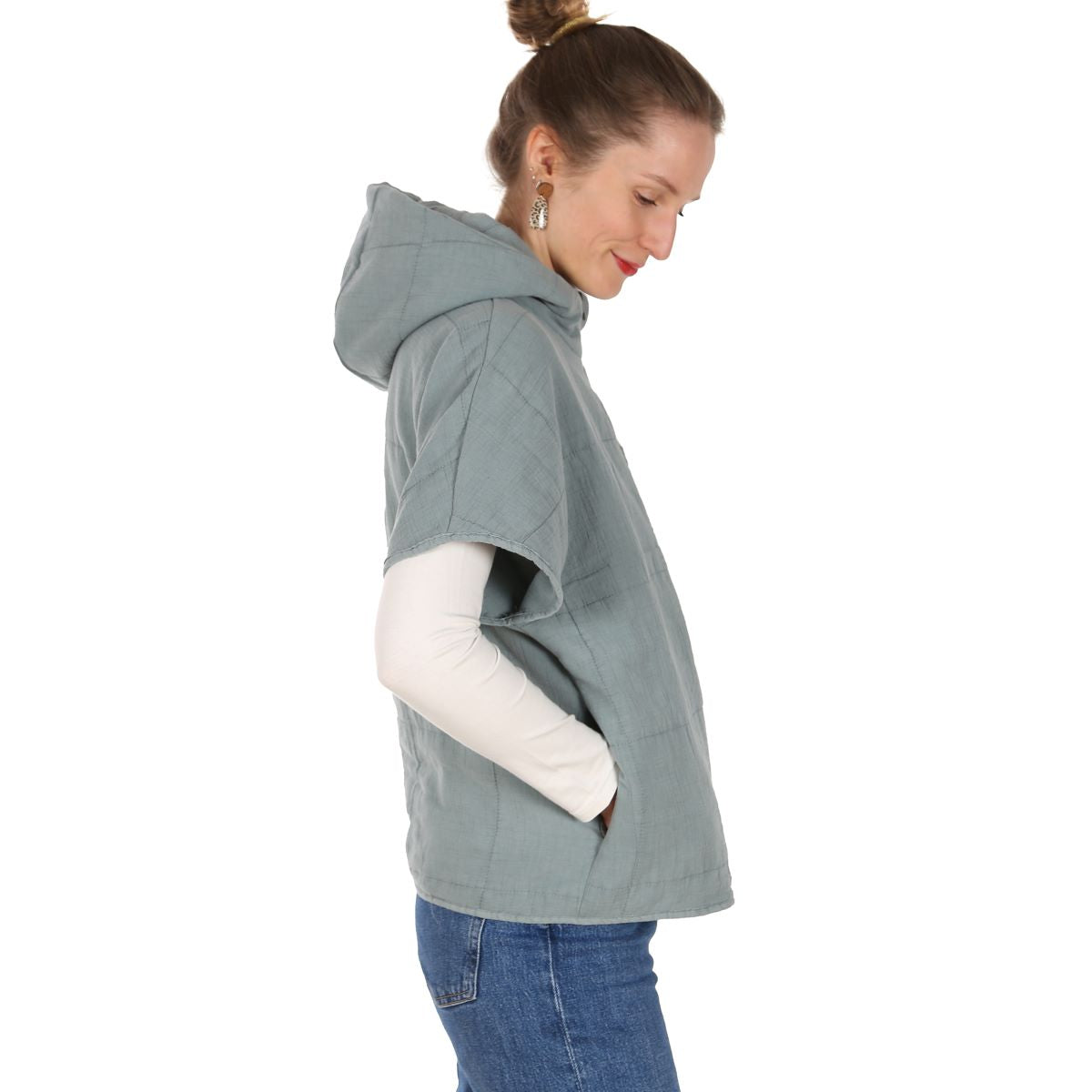 Papierschnittmuster Frau Kyra Weste Damen Studio Schnittreif