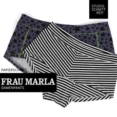 Papierschnittmuster Pants Frau Marla Studio Schnittreif