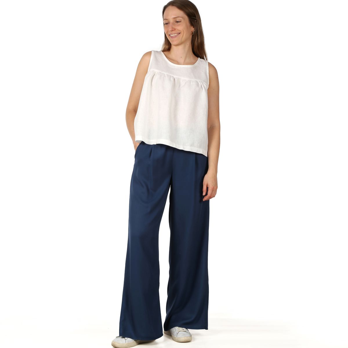 Papierschnittmuster Hose Frau Melli Studio Schnittreif