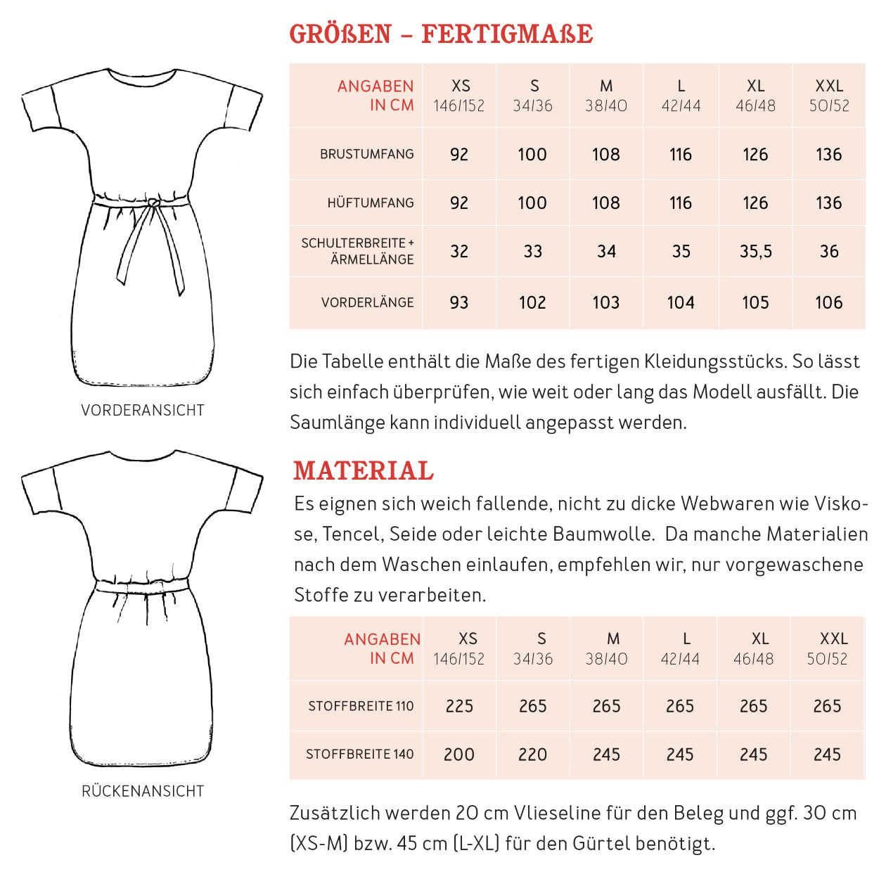 Kleid Frau Meta Studio Schnittreif Papierschnittmuster