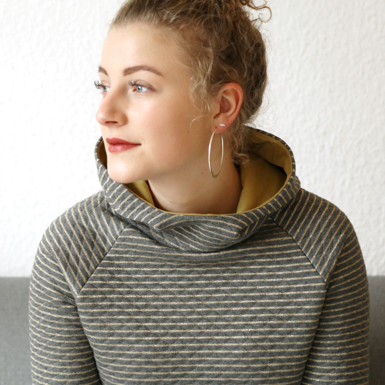 Papierschnittmuster Frau Toni Hoodie Studio Schnittreif