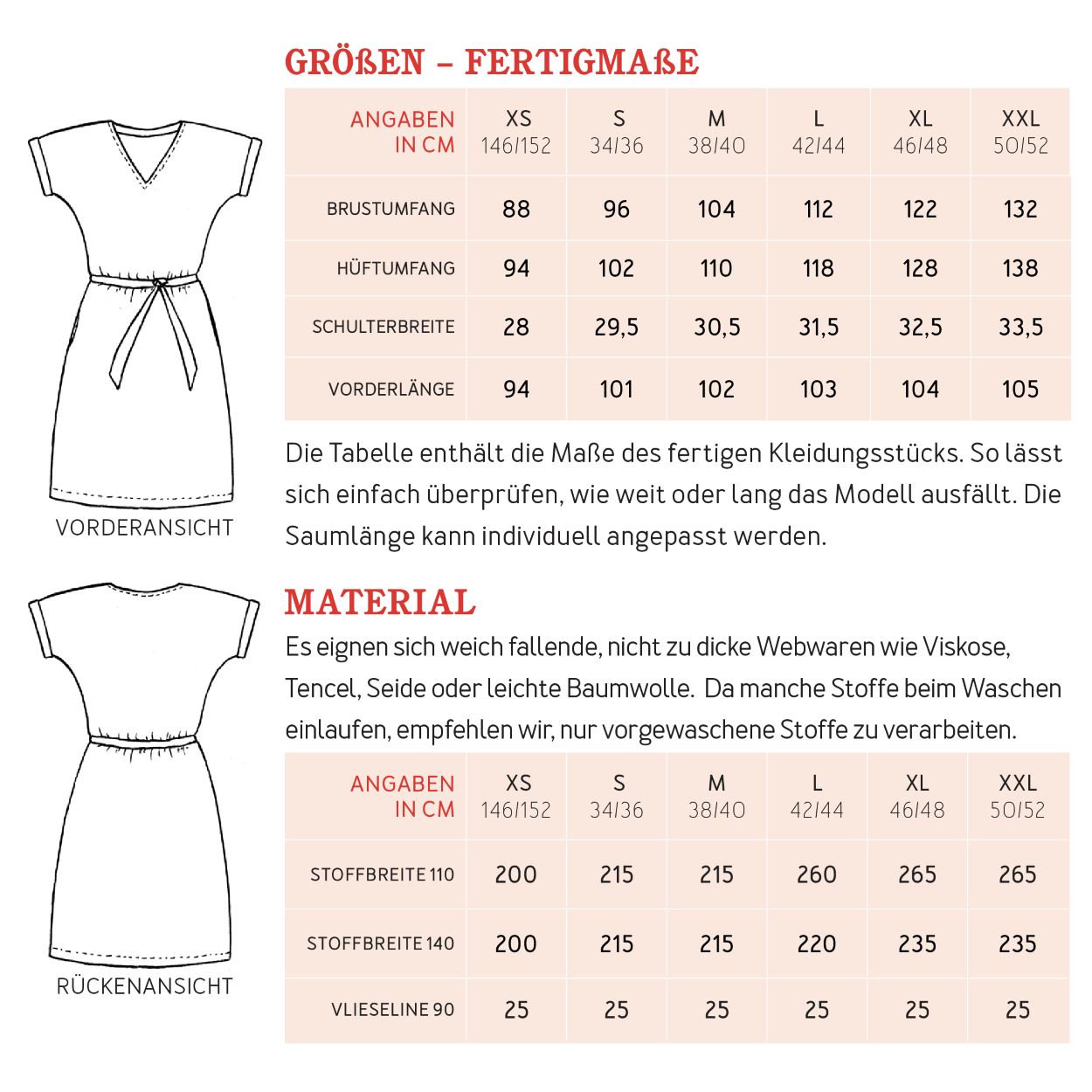 Papierschnittmuster Kleid Frau Vikki Studio Schnittreif