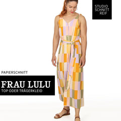 Papierschnittmuster Kleid Top Frau Lulu Studio Schnittreif