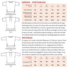 Papierschnittmuster Bluse Frau Maki Studio Schnittreif