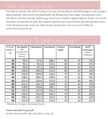 Papierschnittmuster Bluse Flora Lillesol & Pelle