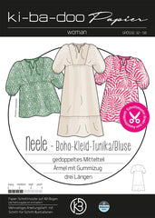 Papierschnittmuster Kleid Nele Kibadoo