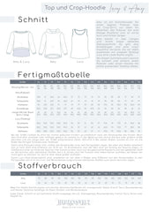 Schnittmuster Pullover und Top Amy und Lucy meine Herzenswelt