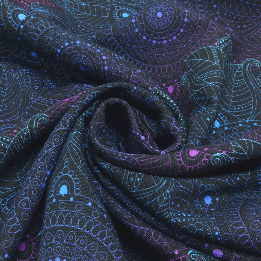 Canvas Mandala blau