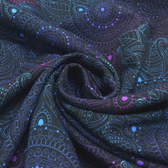 Canvas Mandala blau