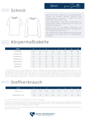 Papierschnittmuster Herren T-Shirt Seattle meine Herzenswelt