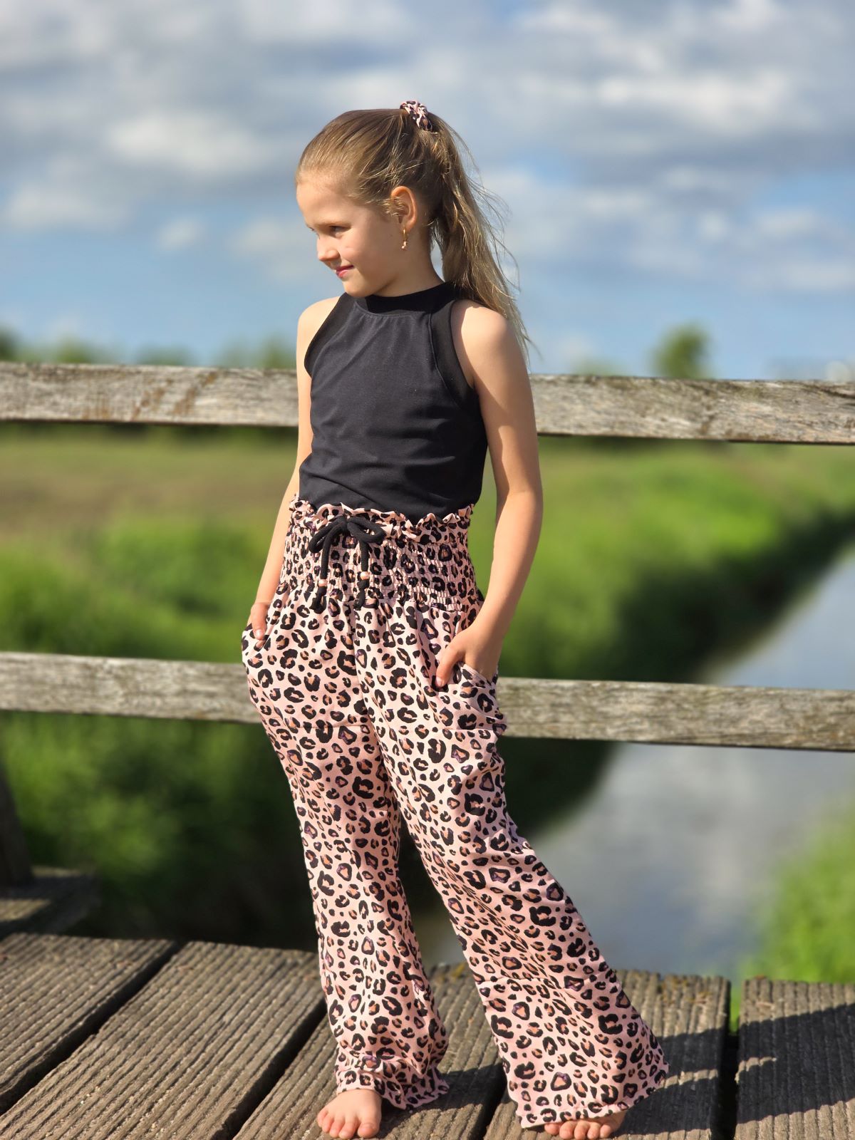 Viskosewebware Julia Leo rosa Swafing