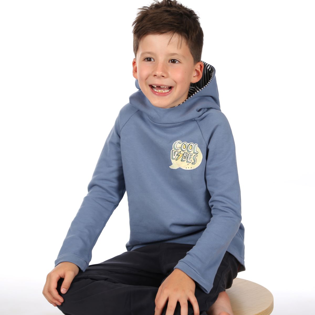 Papierschnittmuster Toni Hoodie Kinder Studio Schnittreif