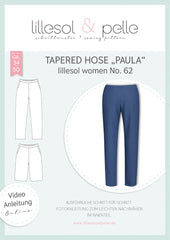 Papierschnittmuster Tapered Hose Paula Lillesol und Pelle