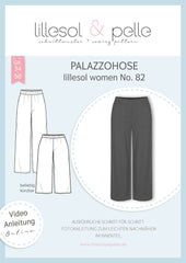 Papierschnittmuster Palazzohose Lillesol und Pelle