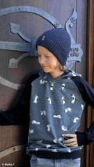 Thorsten Berger Rentiere Wintermoods blau