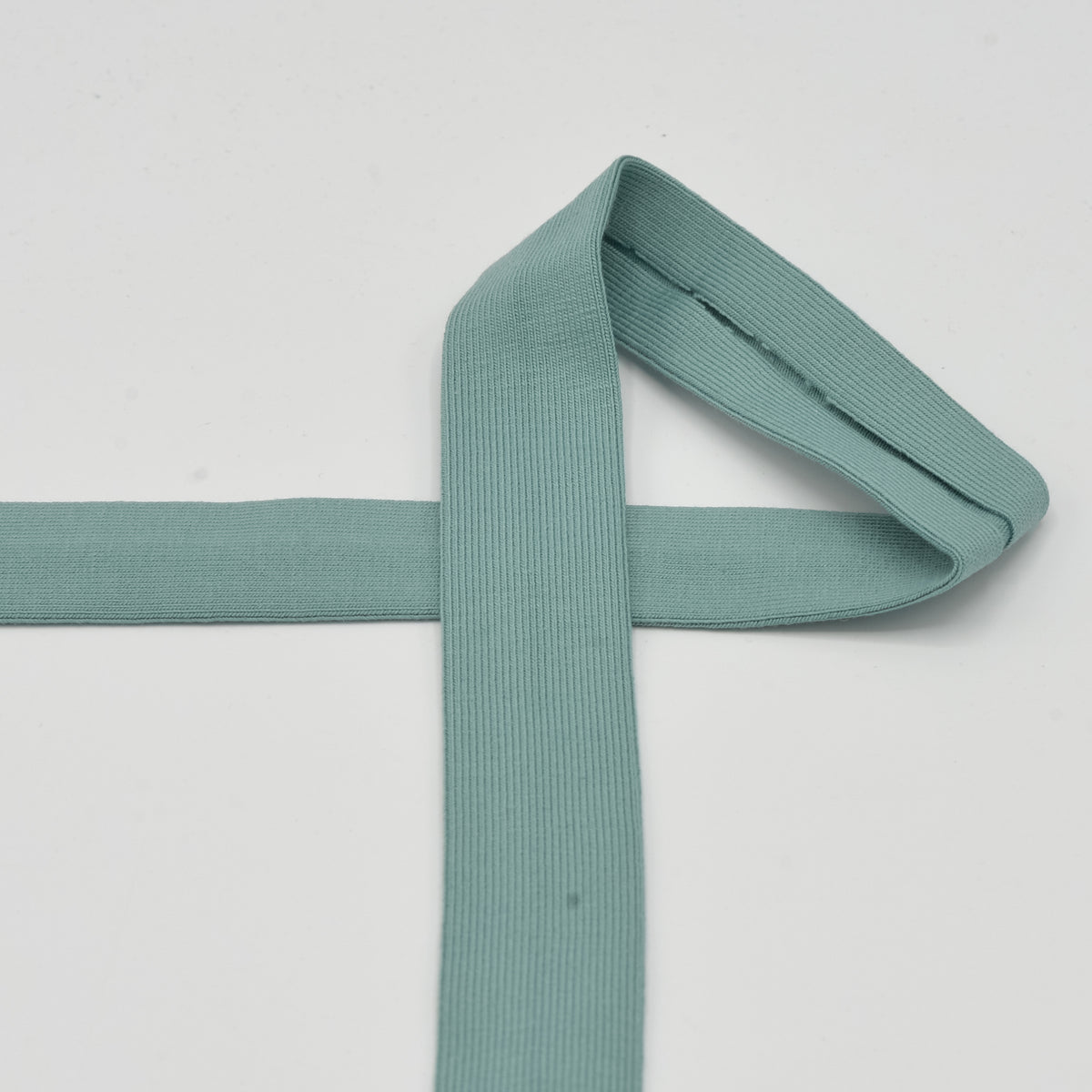 Jersey Schrägband 20mm Dusty mint 3 m Packung