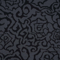 Bio Jacquard - Gothic Roses schwarz - Stoffonkel - Stoffmeisterei