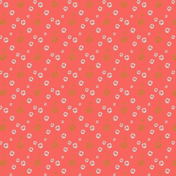 Cotton and Steel - Baumwollwebware - River Pebbles - Watermelon - Stoffmeisterei
