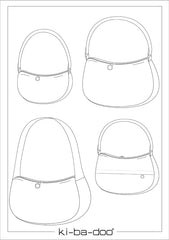 Papierschnittmuster Tasche Mane Kibadoo