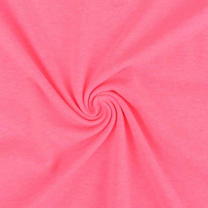 Jersey Neon pink - Stoffmeisterei