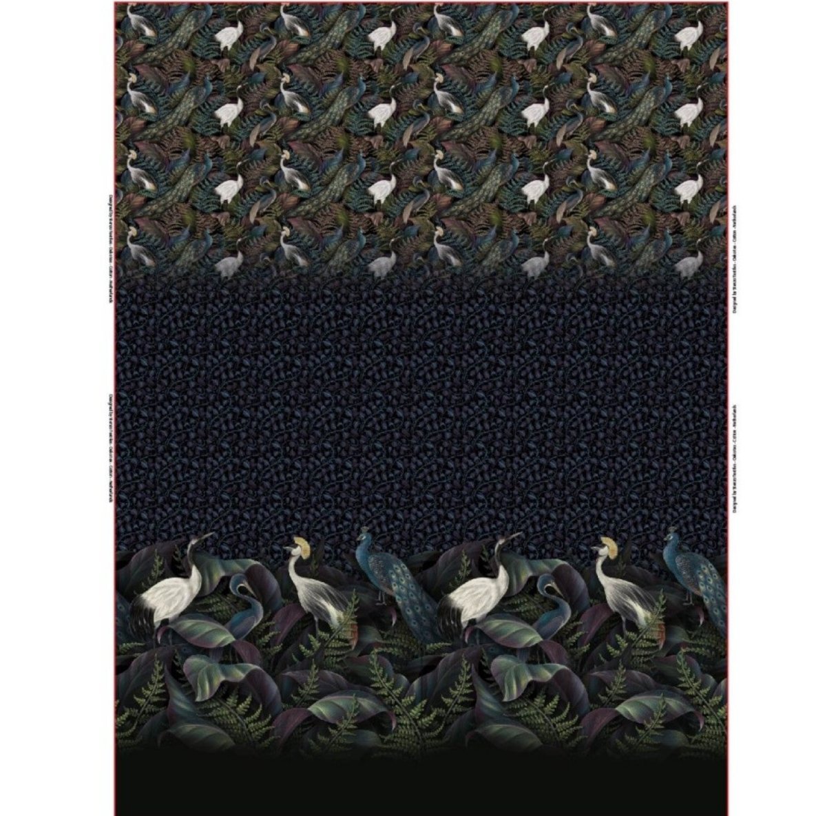 Jersey Panel XL 2Meter - Night Forest - Stoffmeisterei