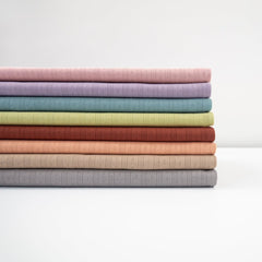 Lochjersey Pointelle Alina Swafing taupe - Stoffmeisterei