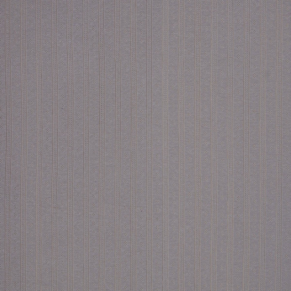 Lochjersey Pointelle Alina Swafing taupe - Stoffmeisterei