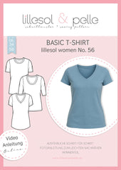 Papierschnittmuster Basic Short Lillesol und Pelle