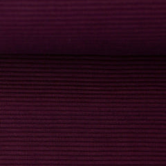 Ribjersey / Ripjersey bordeaux Quergerippt Bergen - Swafing - Stoffmeisterei