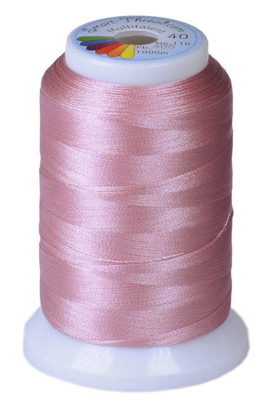 Stickgarn Multitalent® 40 antik rosa 1000m von Smart Thread - Stoffmeisterei