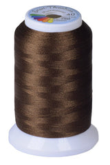 Stickgarn Multitalent® 40 dunkel mocca braun 1000m von Smart Thread - Stoffmeisterei