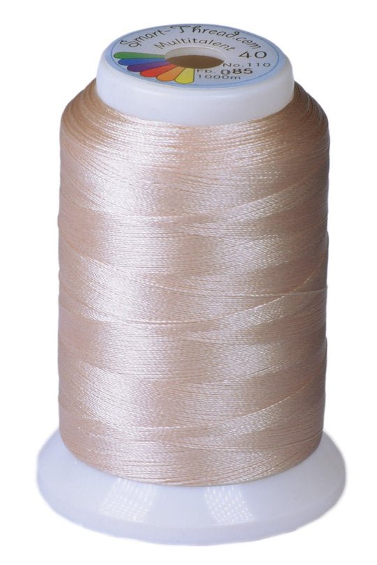 Stickgarn Multitalent® 40 nude 1000m von Smart Thread - Stoffmeisterei