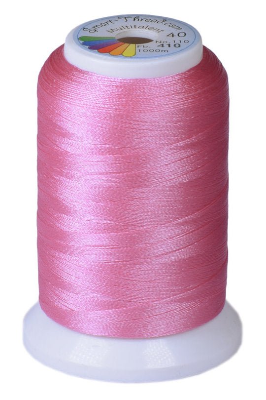 Stickgarn Multitalent® 40 rosa 1000m von Smart Thread - Stoffmeisterei